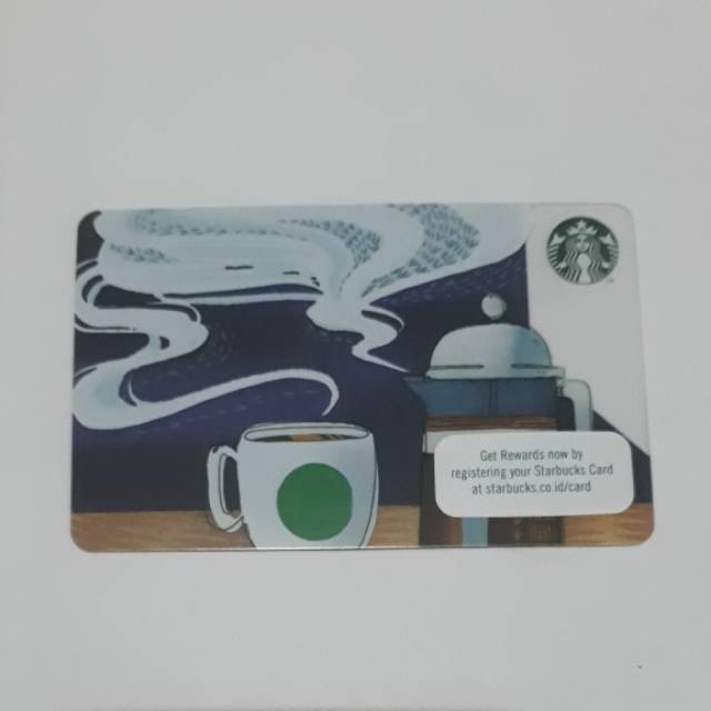 Starbucks card Indonesia Saldo 0 - Coffee Press