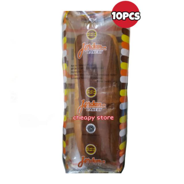 Roti Isi Cokelat Panjang Isi 10pcs Jordan Bakery Shopee Indonesia