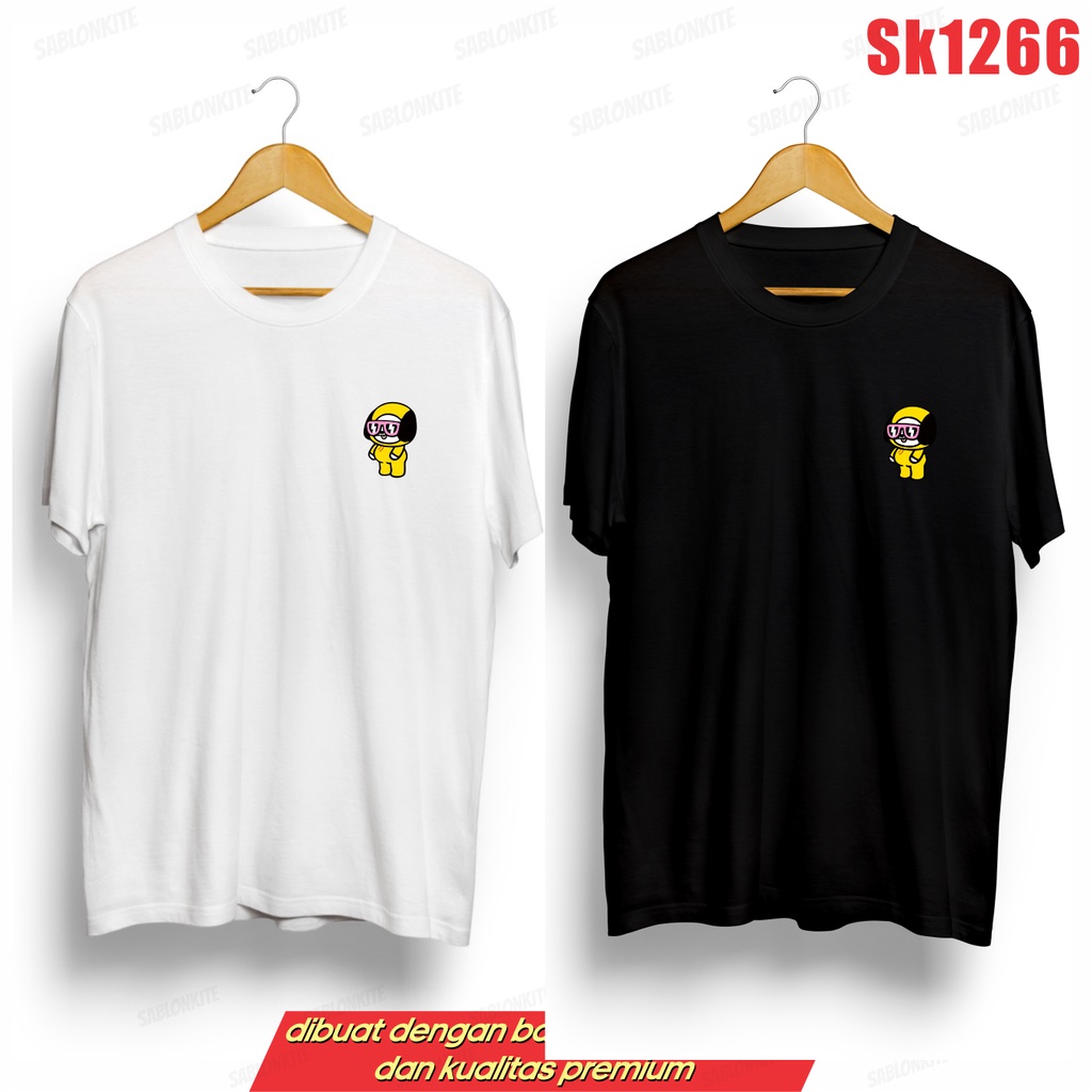 MURAH!!! KAOS KPOP CHIMMY KACAMATA SK1266 UNISEX ADA KAOS ANAK