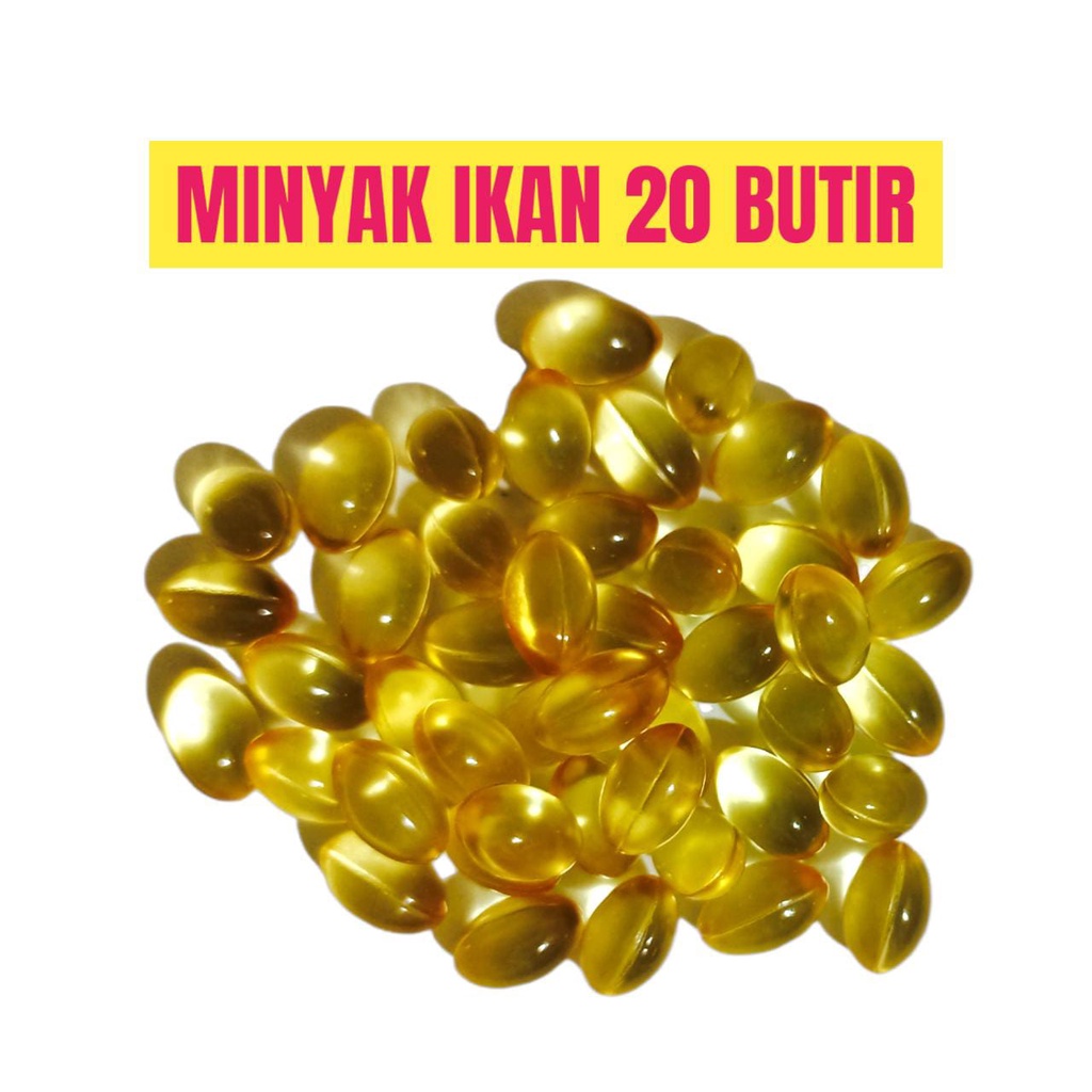 Fish Oil Vitamin Minyak Ikan 100 PCS Untuk Anjing Kucing Cat Dog