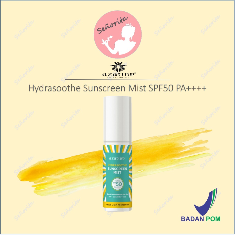 azarine hydrasoothe sunscreen mist spf50 pa    