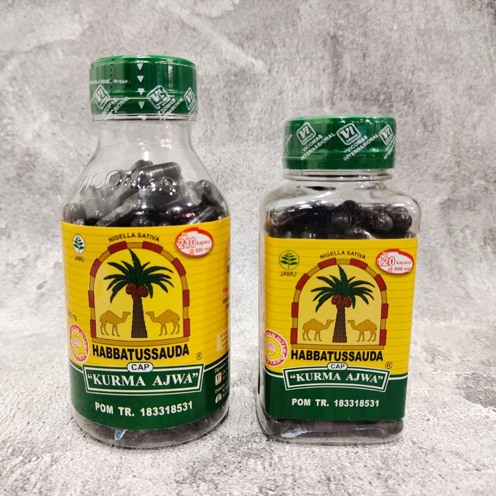 HABBATUSSAUDA KURMA AJWA 120 kapsul