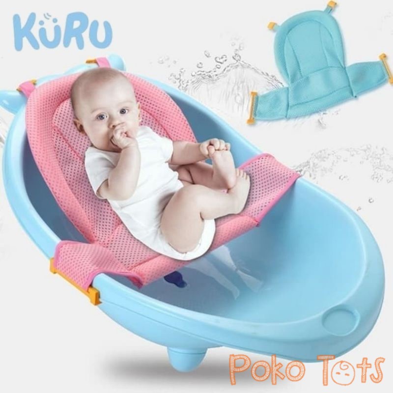 Kuru Baby Jaring Bak Mandi Bayi Baby Bath Helper Net Premium WHS