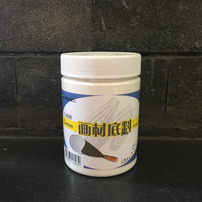 

Stok Ready Maries Gesso 500 ml cat dasar gesso primer decoupage base paint Diskon