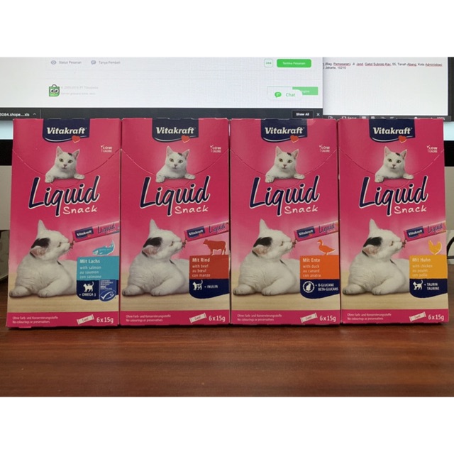 VITAKRAFT CAT LIQUID / VITAKRAFT LIQUID 1 BOX