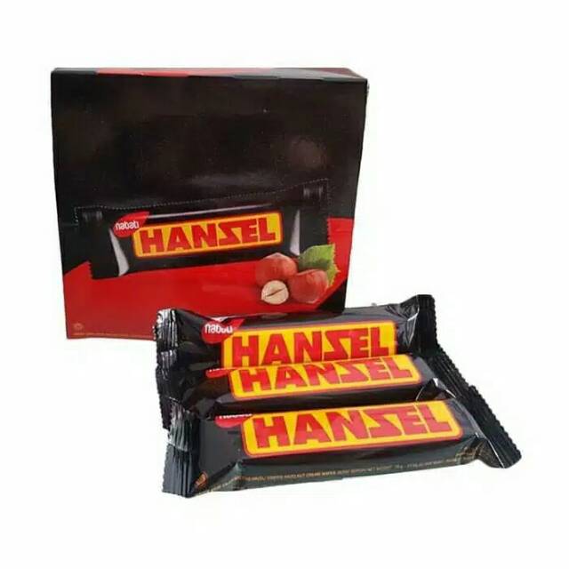 NABATI HANZEL WAFER BERLAPIS COKLAT (1 BOX 12 PCS)