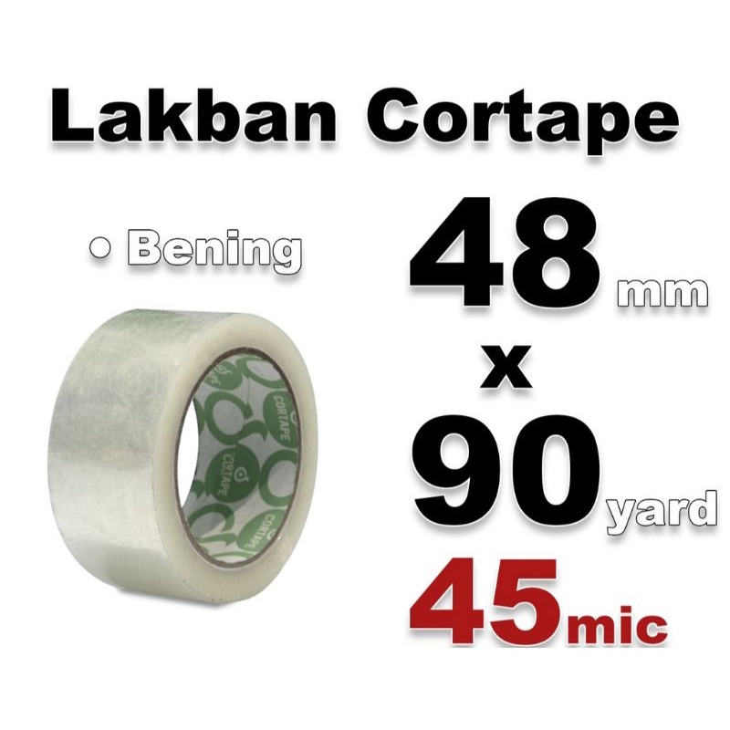 lakban bening cortape