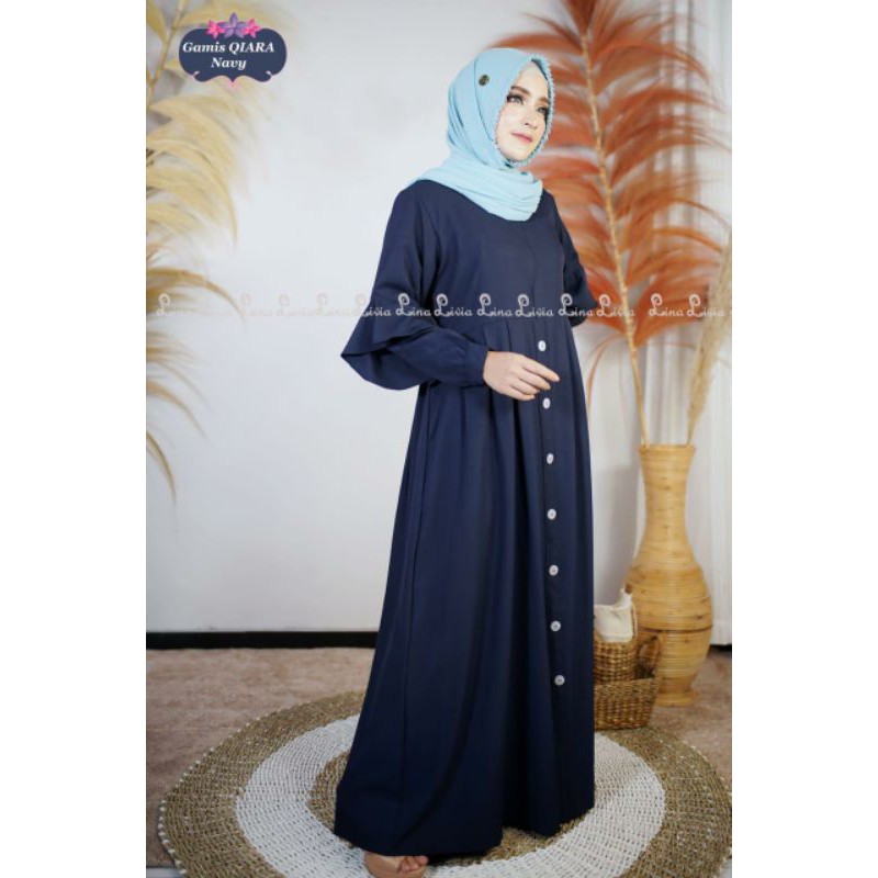 Gamis Qiara by LinaLivia ORI bisa COD