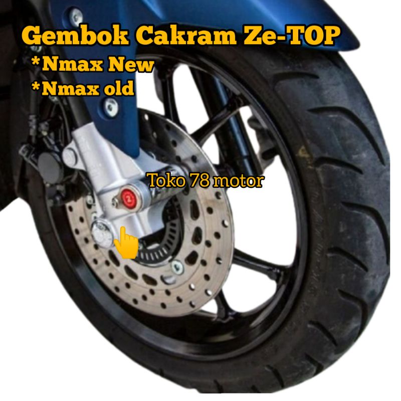 Kunci Gembok Cakram Ze Top all New Nmax 2020 2021 2022 Nmax old