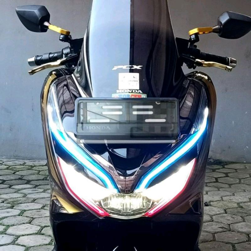 Stiker Alis pcx 150cc polos atas bawah terbaru