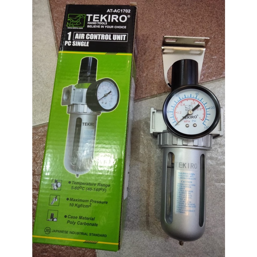 TEKIRO Air Control Unit SINGLE (AT-AC1702) Filter Angin Kompresor