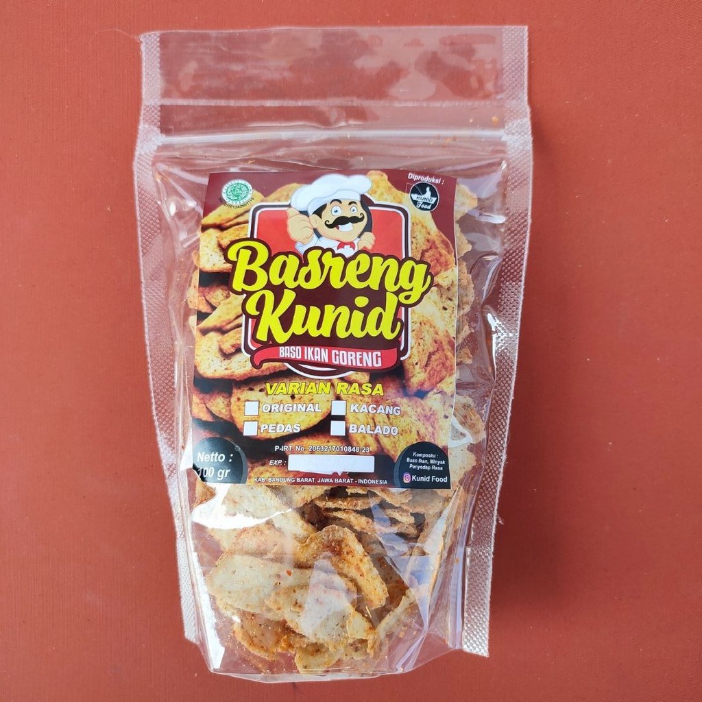 

Basreng Cemilan Tradisional Makanan Ringan Asin Camilan Snack 100 Gram