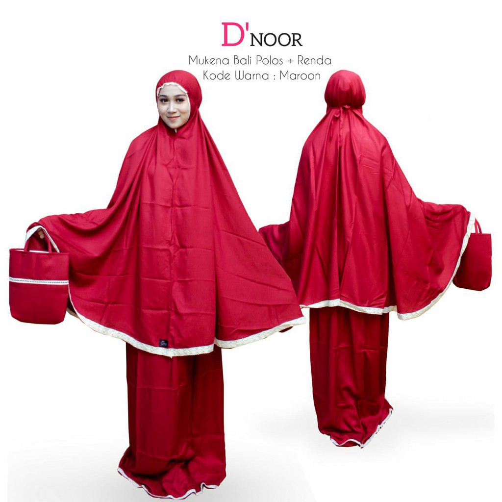 [ ASLI ] MUKENA DEWASA KATUN RAYON / MUKENA KATUN / MUKENA KATUN RAYON DNOOR.ID