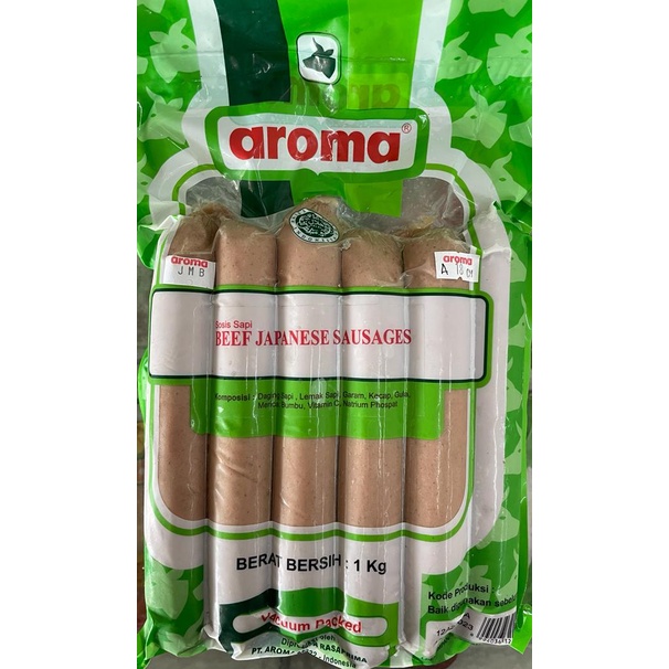 

Beef Japanese Sausage/ Sosis Sapi Aroma 1 Kg
