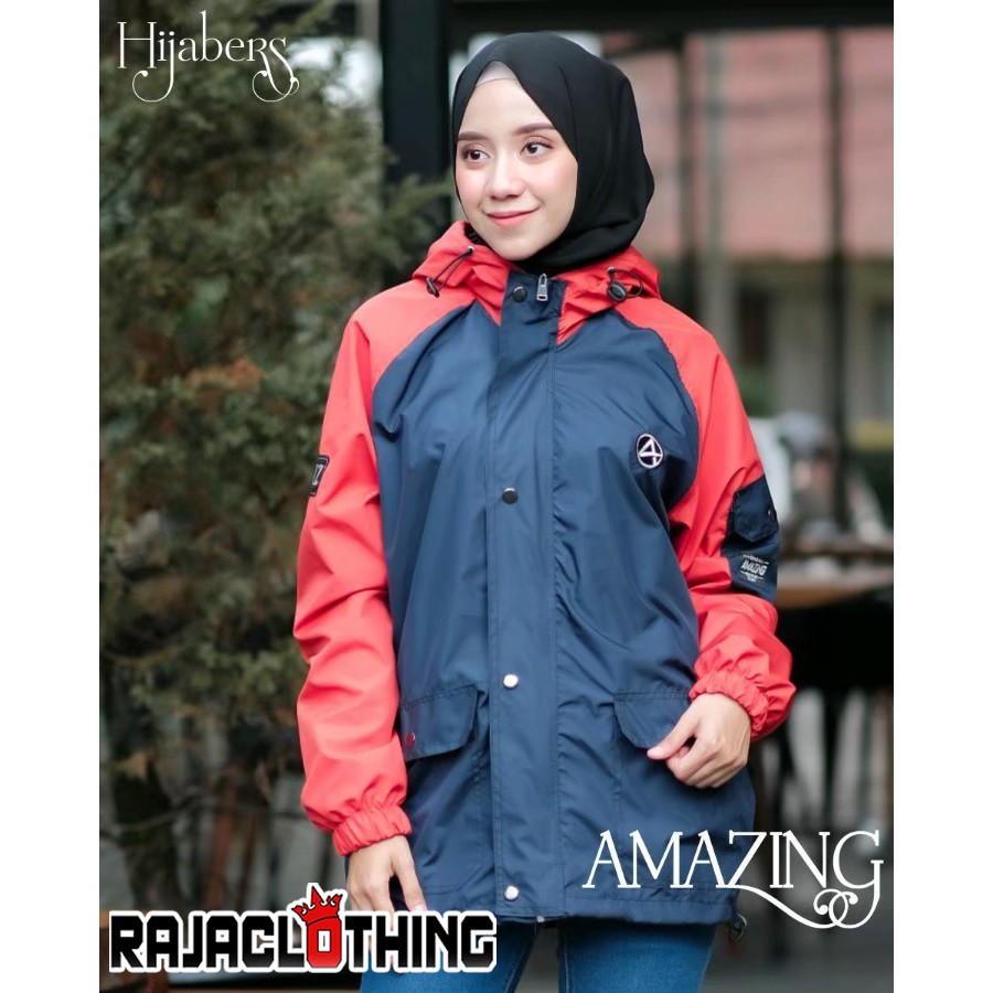 RCL - JAKET PARKA RAGLAN AMAZING WANITA - JAKET PARKA CEWEK L.XL