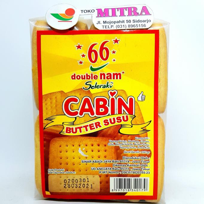 

Favorit] Double Nam Butter Cabin Susu 280Gr | Kue Kering Gabin Susu Room Asli