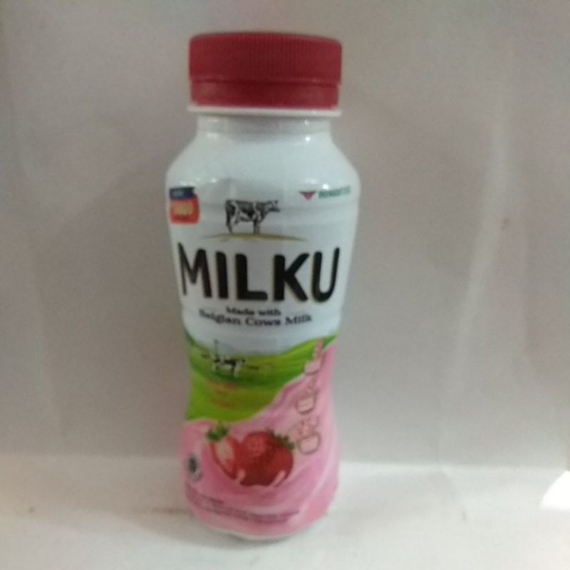 

Milku Susu UHT Rasa Stroberi 200ml