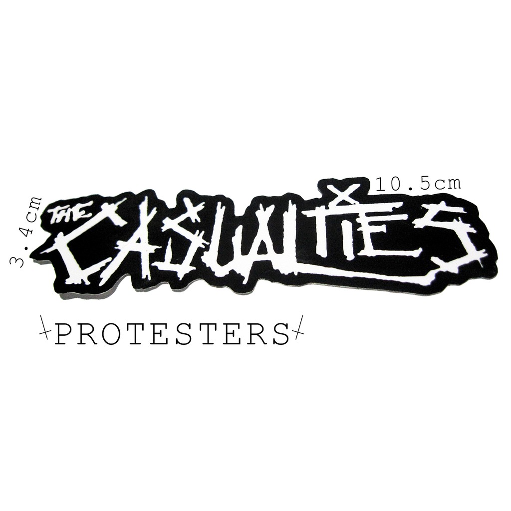 

STICKER PUNK THE CASUALTIES
