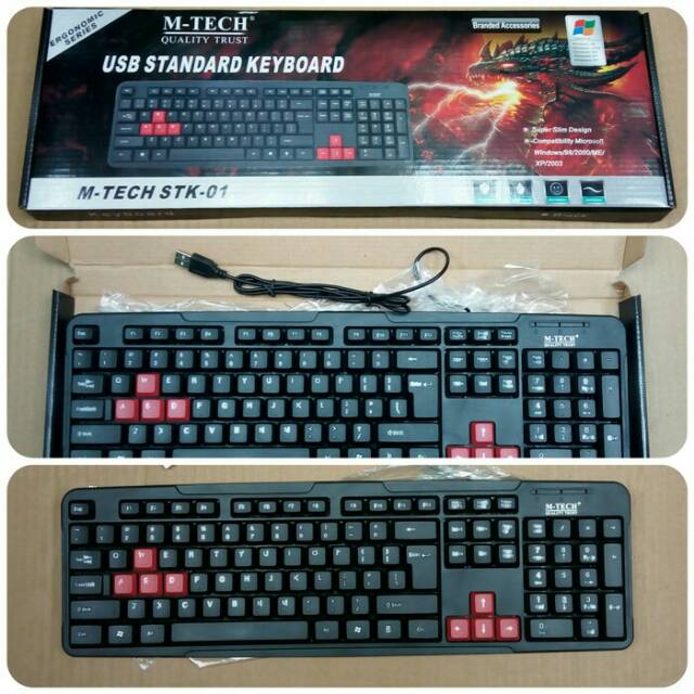 KEYBOARD KOMPUTER KABEL USB