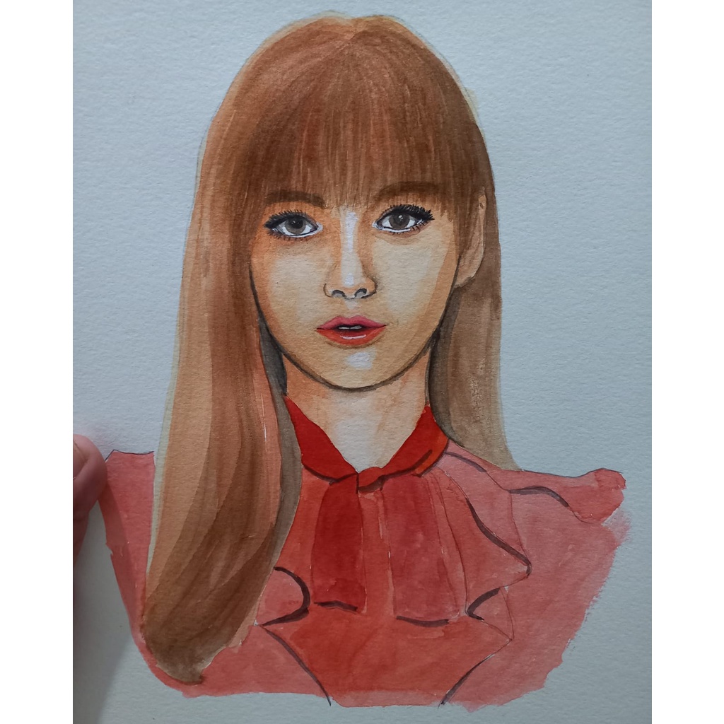 Sketsa Wajah/ Jasa Lukis Wajah berwarna