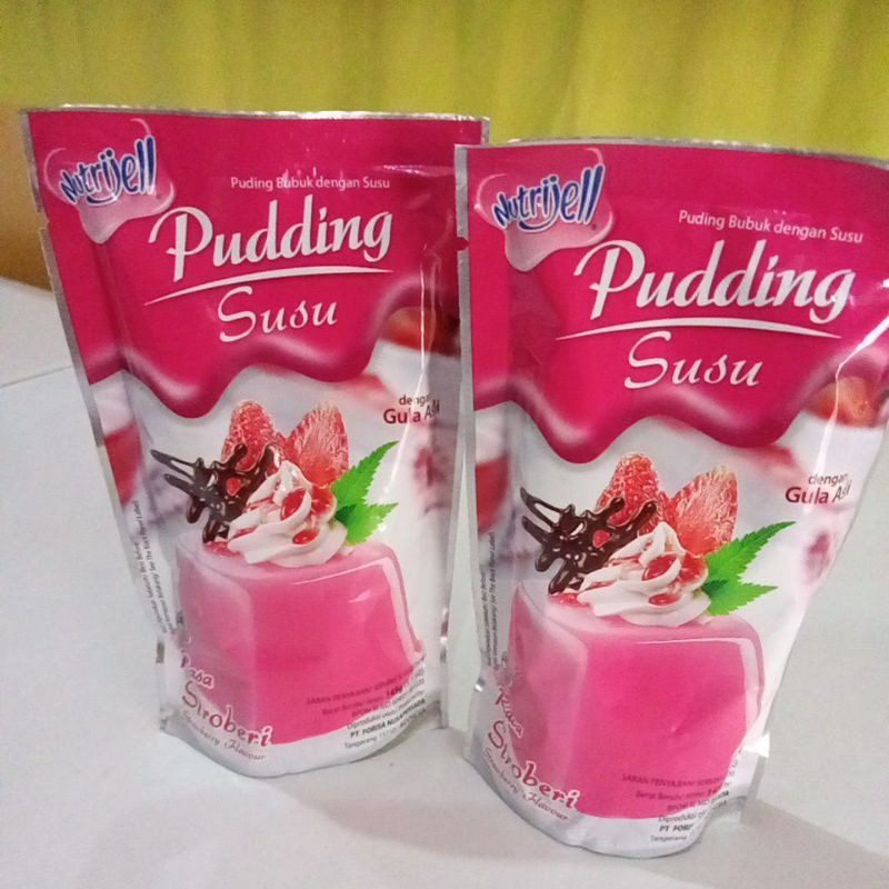 

NUTRIJELL PUDDING SUSU RASA STROBERI 145g-TASYA KITCHEN