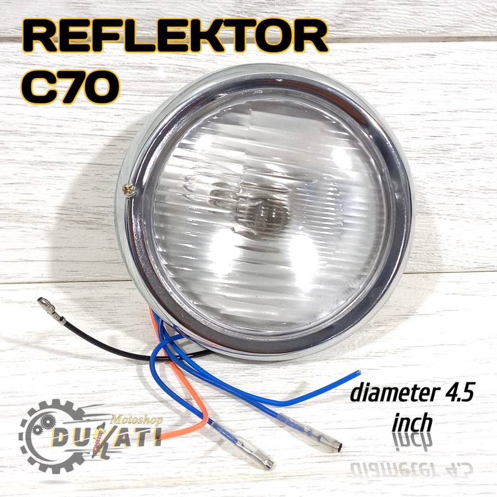 REFLEKTOR LAMPU DEPAN C70 STANDART LAMPU DEPAN HONDA