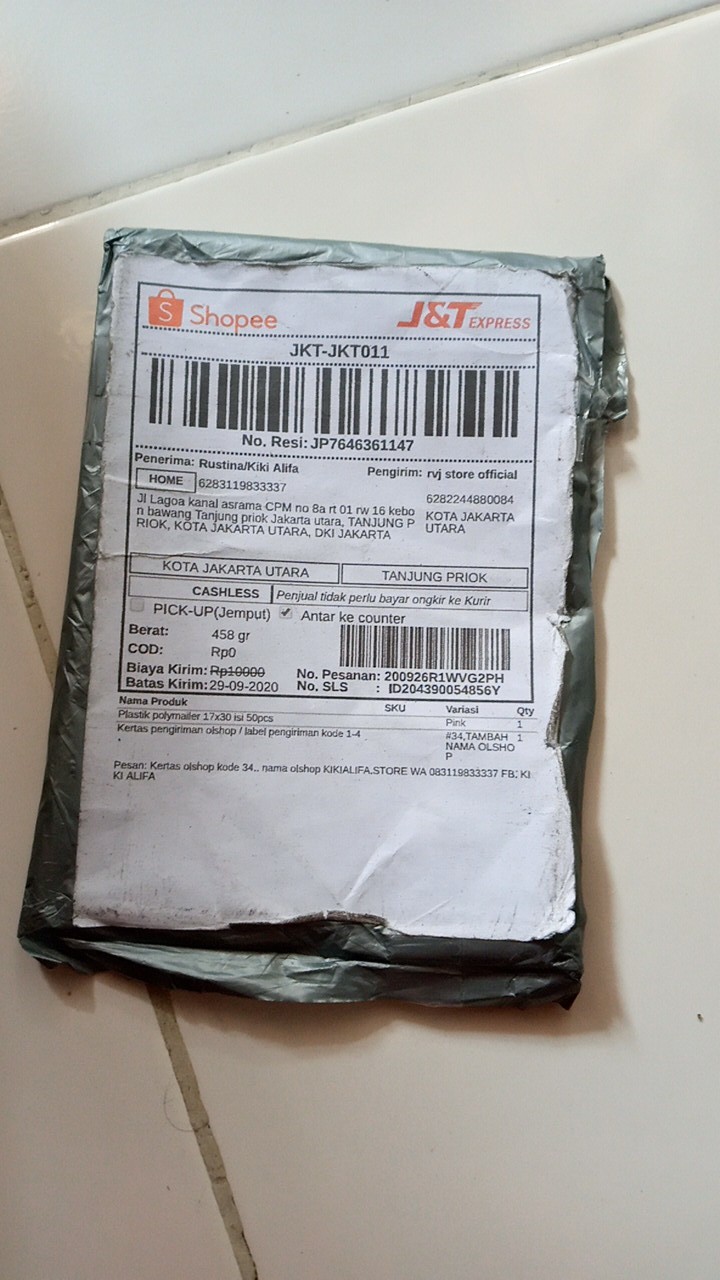 Plastik Polymailer 17x30 Isi 50pcs