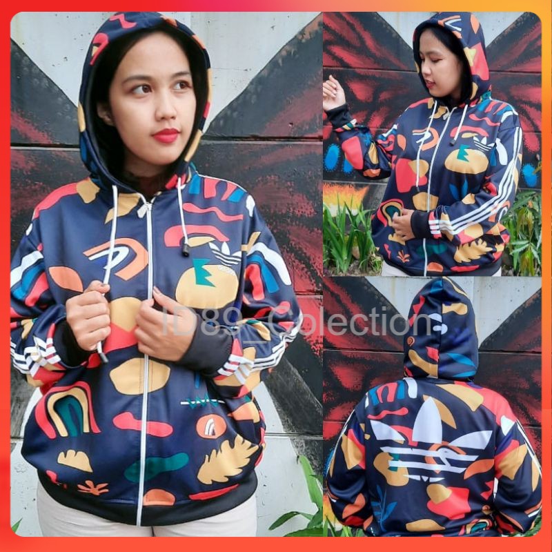 Jaket Tracktop ADIDAS MIRROR Pria Wanita Unisex/Jaket Windbreaker 06 Sublim Full Printing Original