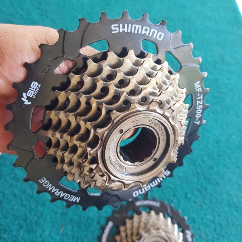 Sprocket Shimano Megarange 7 Speed 14-34T Ulir