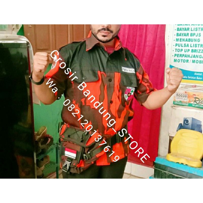 NEW COD BAJU/KAMEJA PEMUDA PANCASILA TANGAN PENDEK KAMEJA PP KAMEJA KOTI PP