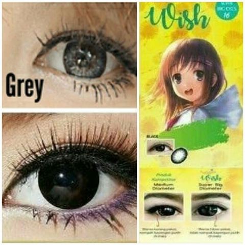 ❤ RATU ❤ Softlens True Color Wish Normal | Soflens True Colour Wish Big Eyes Dia 16mm