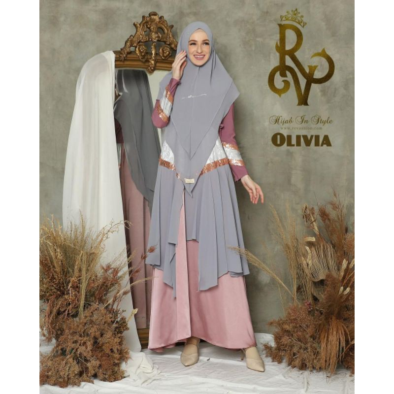 *OLIVIA SET SYARI**EXCLUSIVE PREMIUM HQ BY RV*
