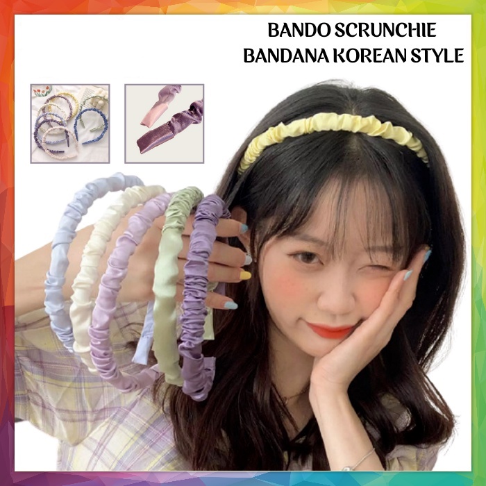 BANDO KERUT SCRUNCHIE HEADBAND