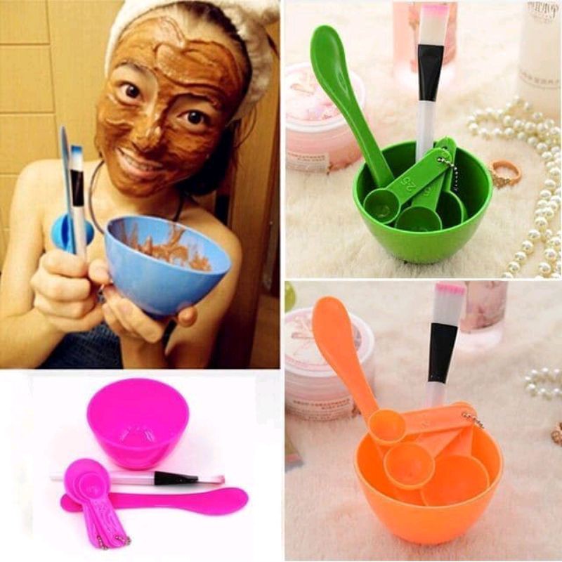 MANGKOK MASKER SET PERALATAN MASKER SET