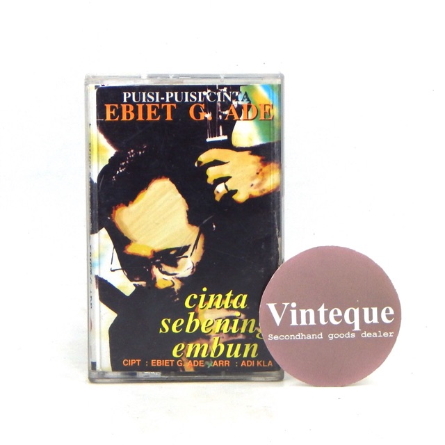 Kaset Tape Pita Ebiet G Ade Puisi Puisi Cinta