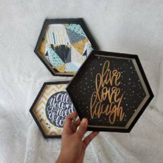 walldecor shabby hiasan dinding kayu kaligrafi vintage