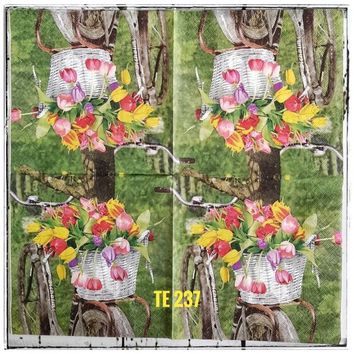 Tisu eropah ukuran 33x33 cm 1 pack= 20 pcs tidak campur warna