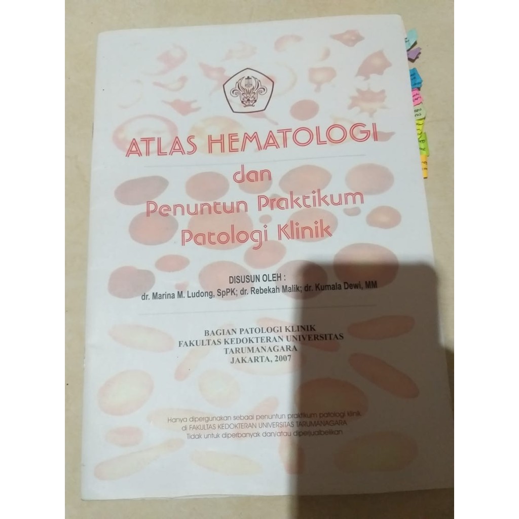 Atlas Hematologi 2017, UNTAR (asli)