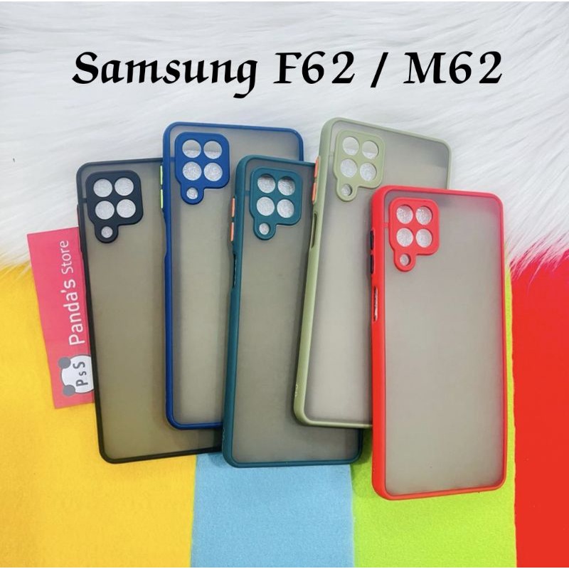 Case Samsung F62, M62 My choice Original + Ring Kamera / Pelindung Kamera (PsS)