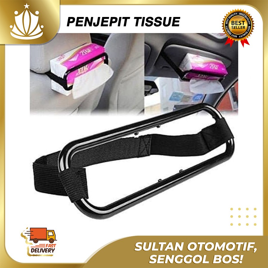 Penjepit Tempat Tissue Mobil Car Holder Tissue Best Seller