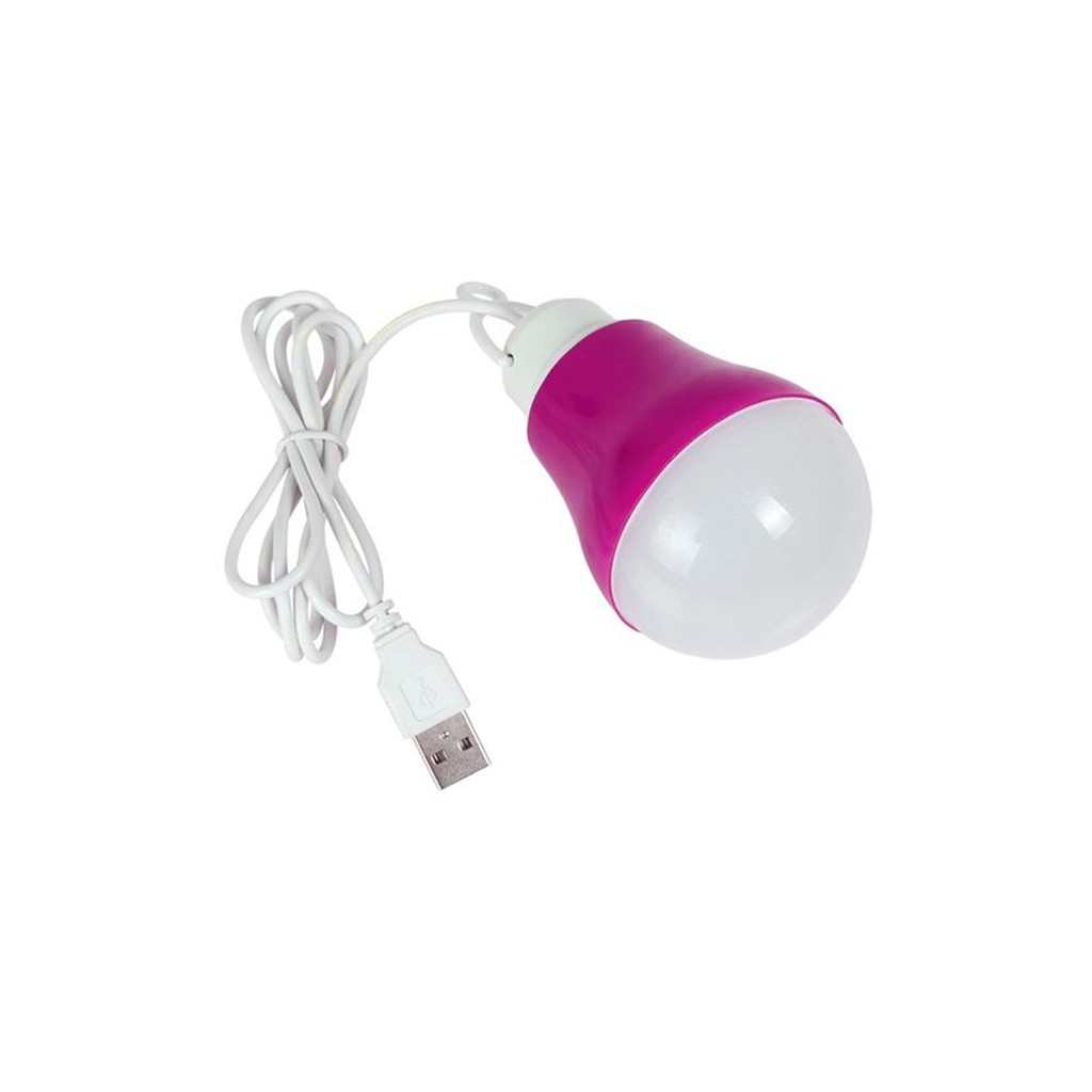 Bohlam Lampu USB 7 Watt Model Charger Lampu Emegency Powerbank