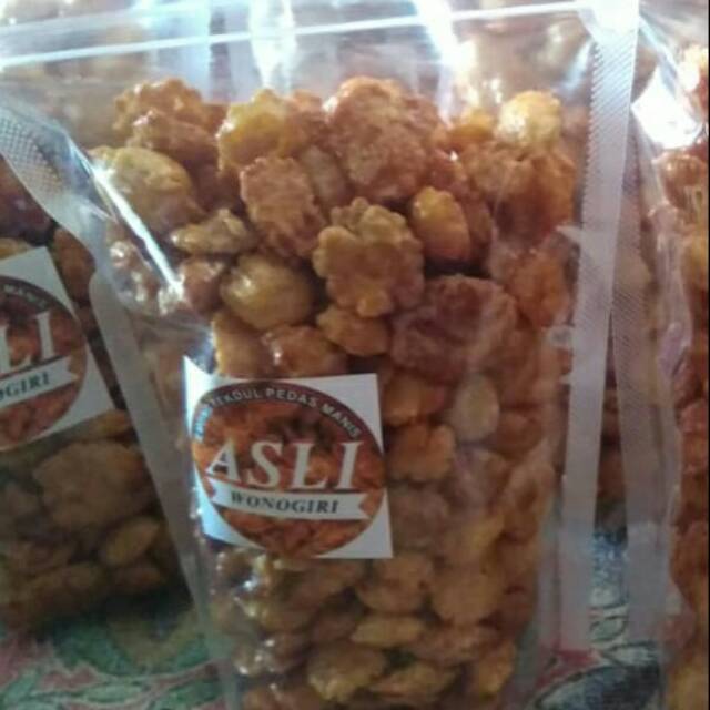 

Emping tekdul pedas manis 500 gr