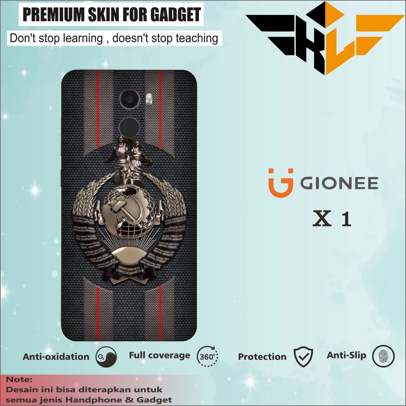 Beli 1 Geratis 1 SKIN HANDPHONE GIONEE X 1 WORLD