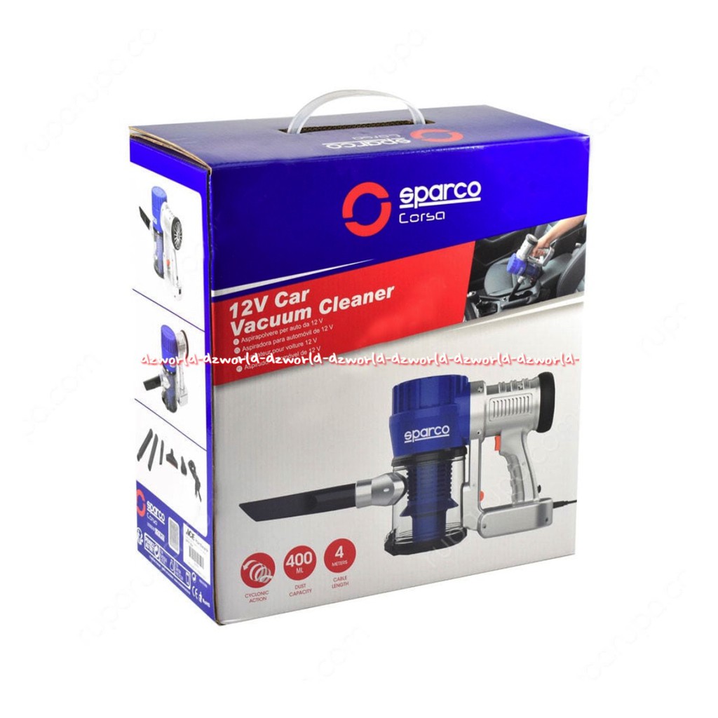 Sparco Car Vacum Mobil Cyclonic SPV 1304 Penghisap Debu Mobil