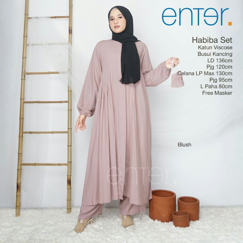 HABIBA SET TUNIK JUMBO