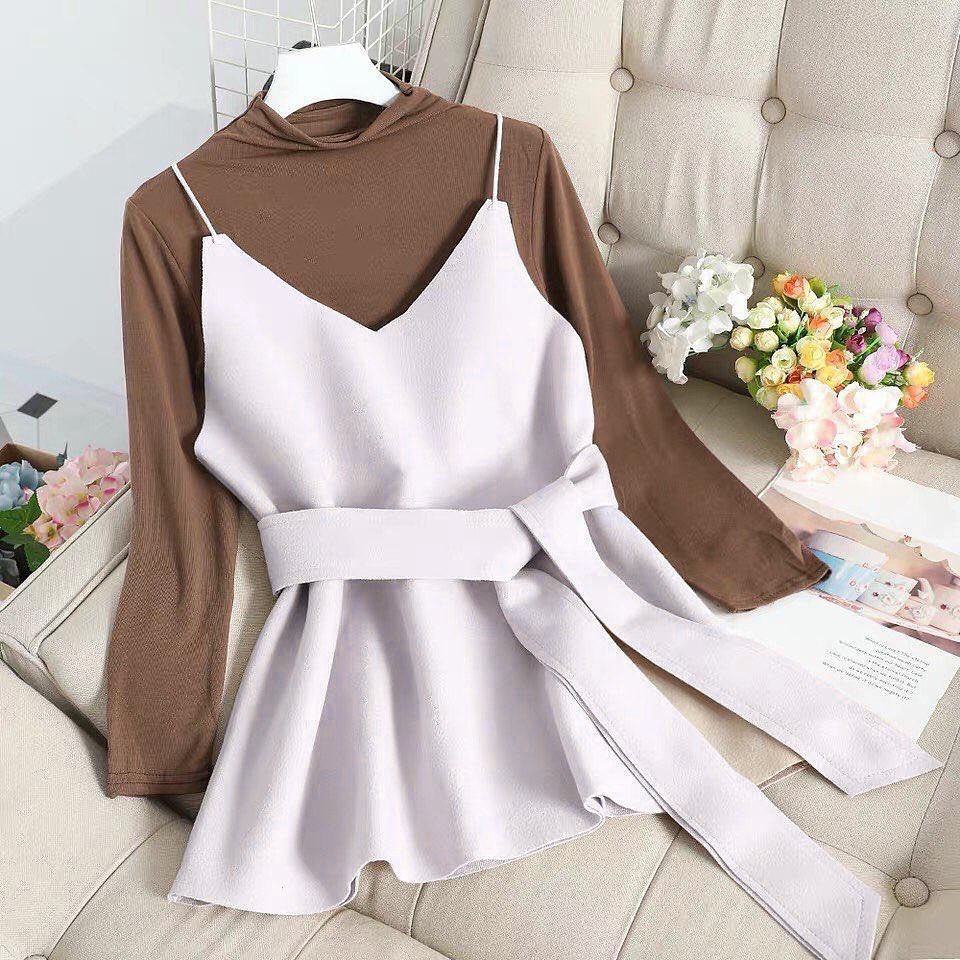 {TERBARU!!!} NAFISA SET 2 WARNA INNER + OUTER / BLOUSE / ATASAN WANITA / BAJU KEKINIAN