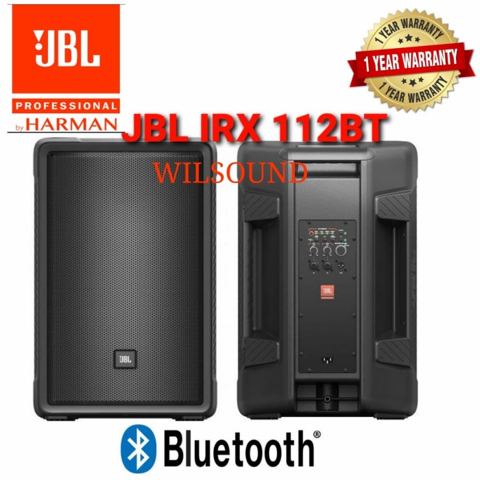 Speaker Jbl - Jbl Irx112Bt Irx 112Bt Original Speaker Bluetooh Aktif 12 Inch