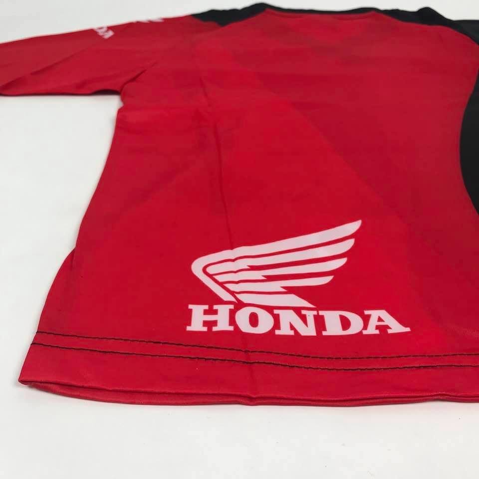 Jersey Sepeda Anak Boy Kids Motorcros Motif printing JAFG Hitam Merah