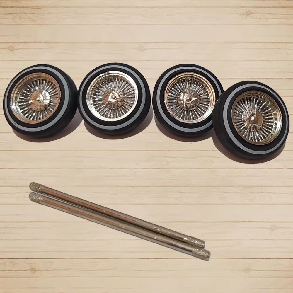 velg ban karet diecast roda wheels