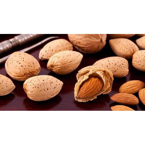 

10L9 Kacang Almond Panggang Tanpa Cangkang, Tanpa Garam (Natural) 1 Kg Kbkl